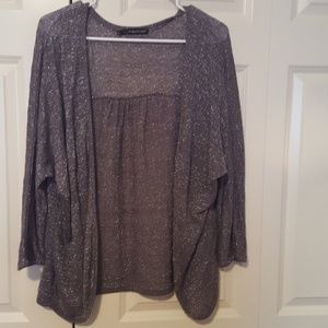 Open front cardigan