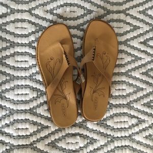 Keen Alman Leather Flip Flip
