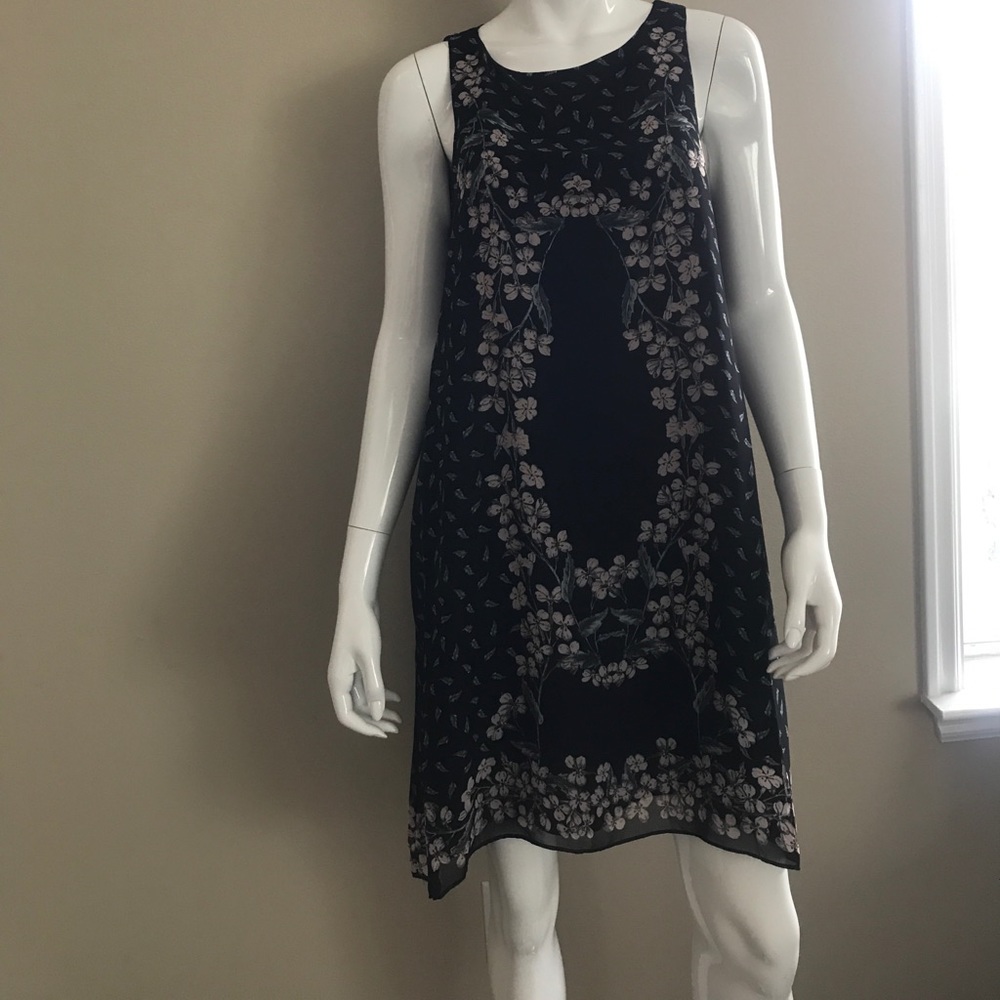 Max Studio, sleeveless scarf dress