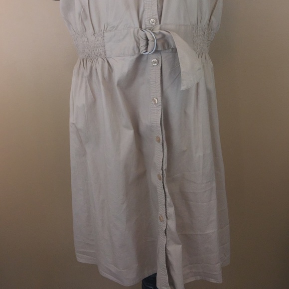 Millennium Tan Shirt Dress Career Plus Size 3X - Picture 2 of 6