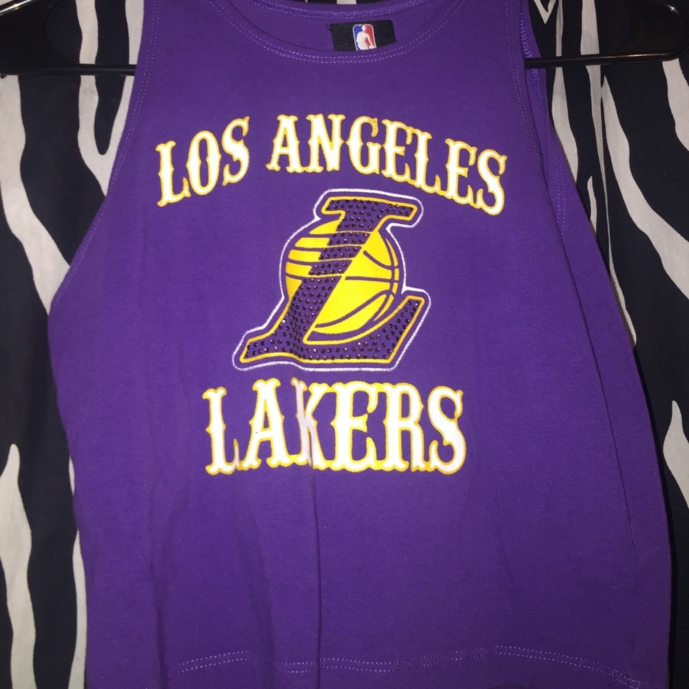Lakers crop top