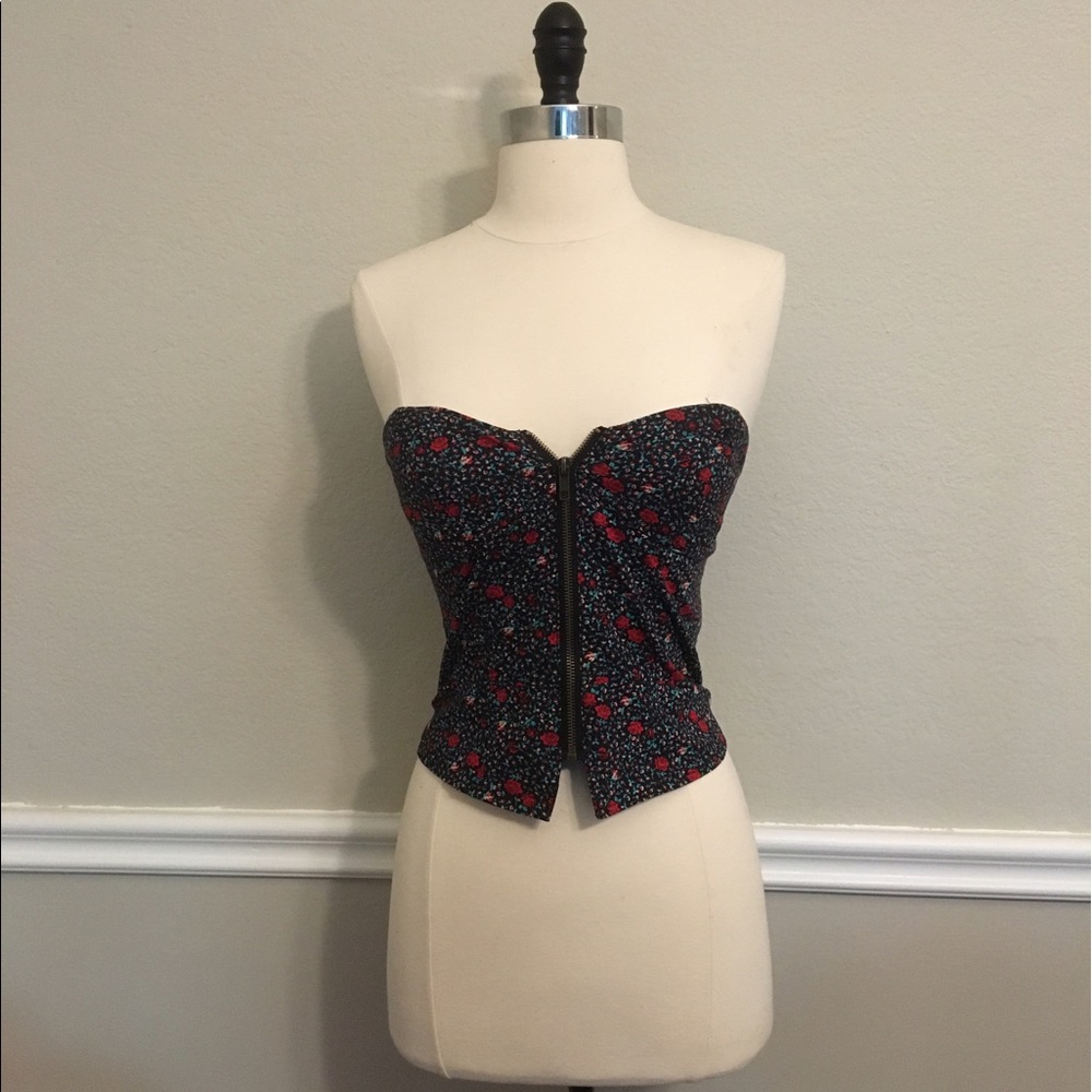 Rose Bustier Urban Outfitters
