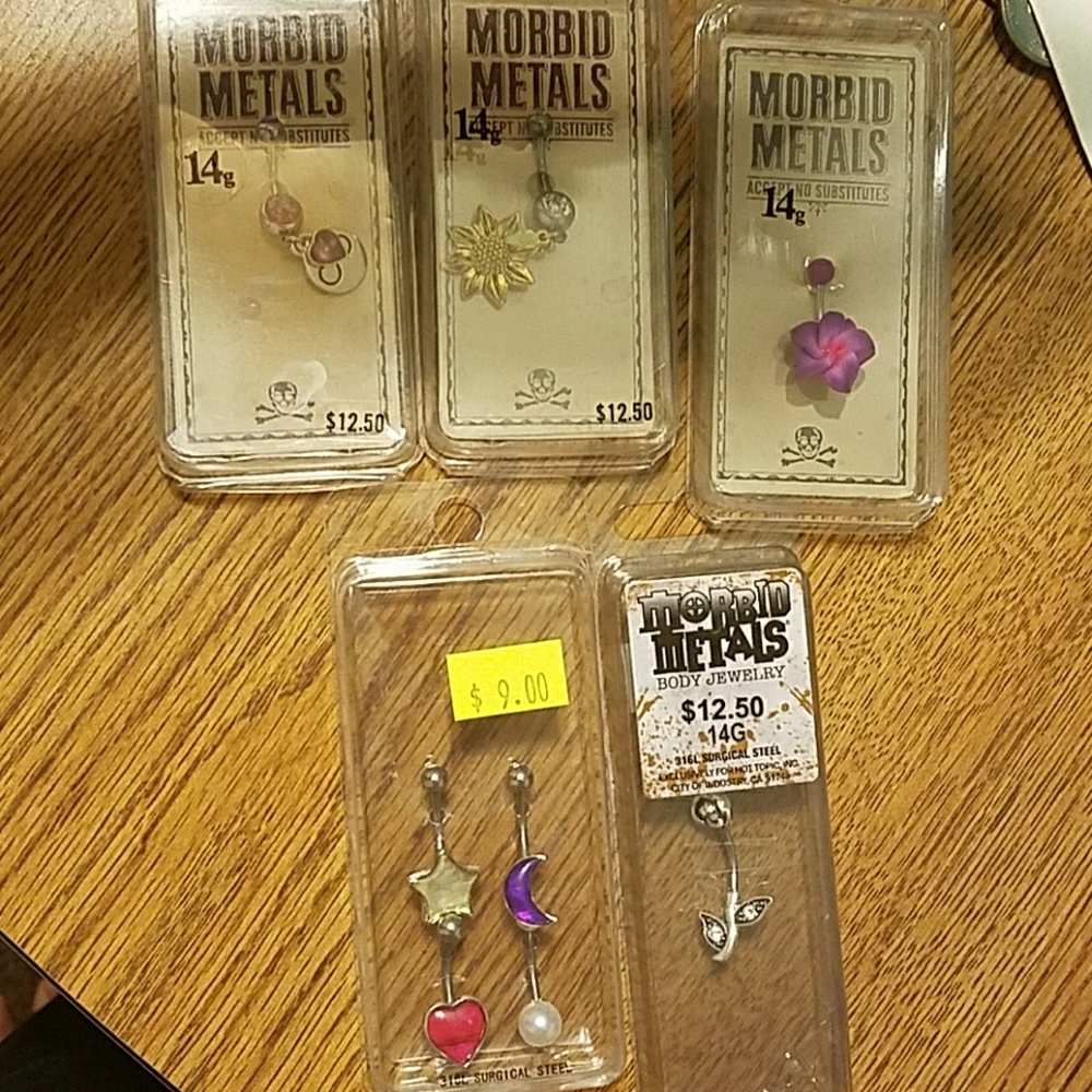Belly button rings
