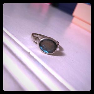Labradorite and Sterling Silver ring