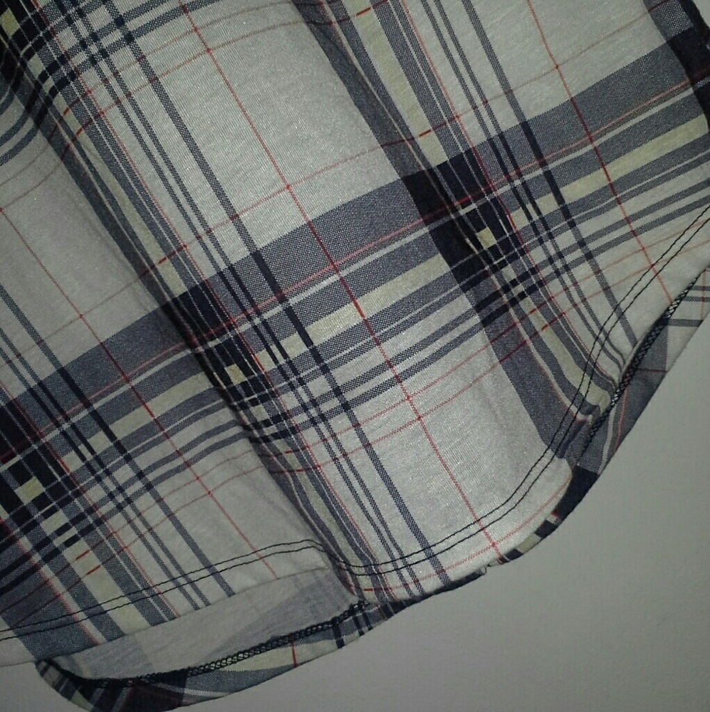 Plaid button up - Picture 4 of 4