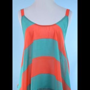 SHOW ME YOUR MuMu orange green top S