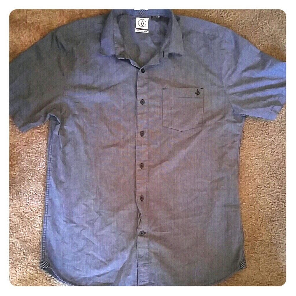 Volcom shirt sleeve button down
