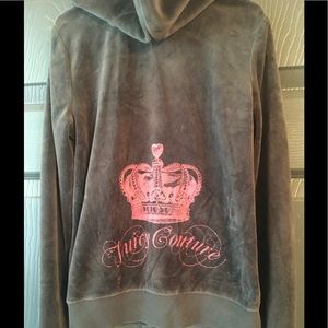Charcoal Gray Juicy Couture Jacket Size 8