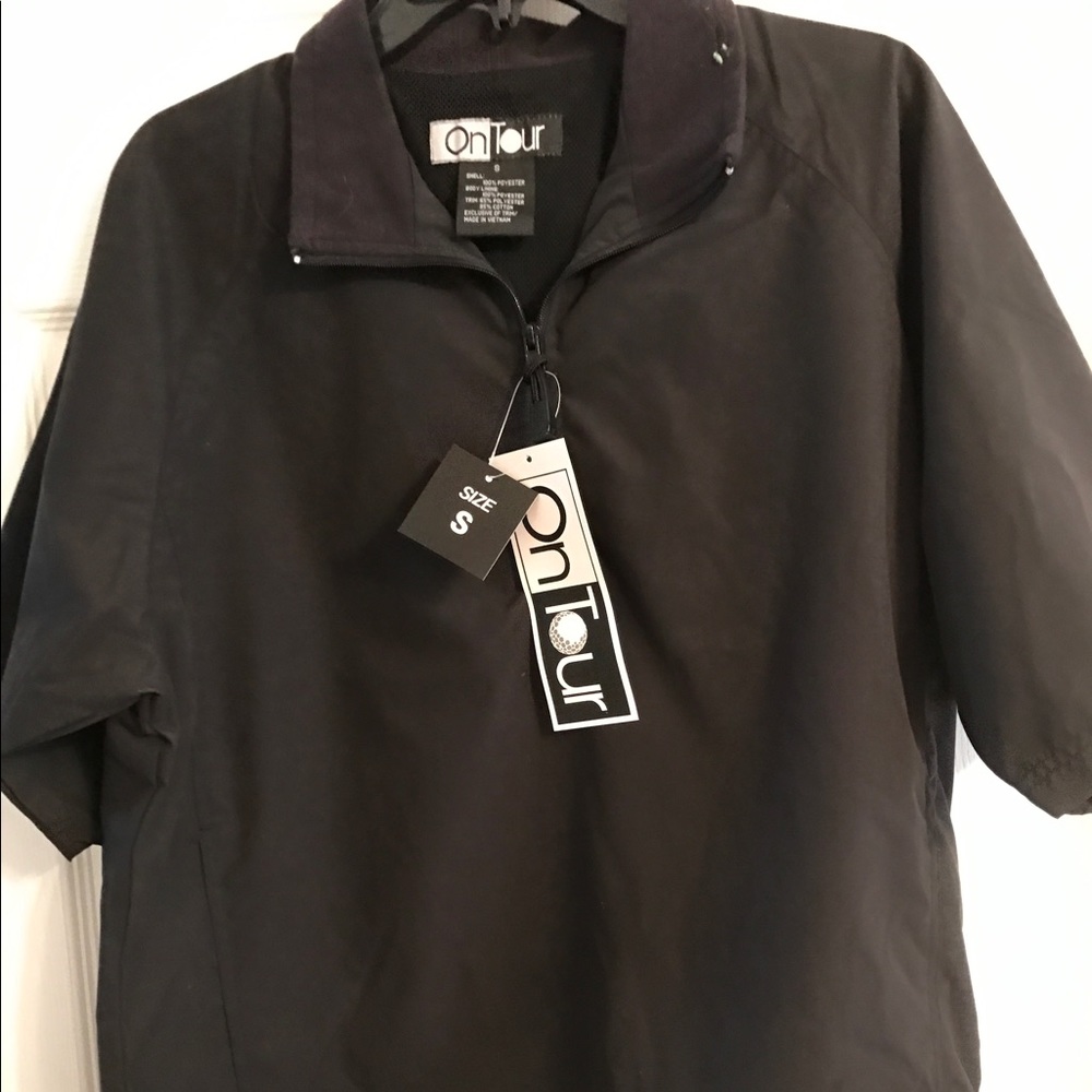 NWT On Tour Golf Shirt, 1/2 Sleeve, Size Small