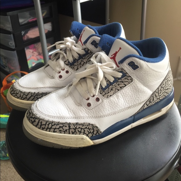 Jordan 3s True Blues - Picture 1 of 4