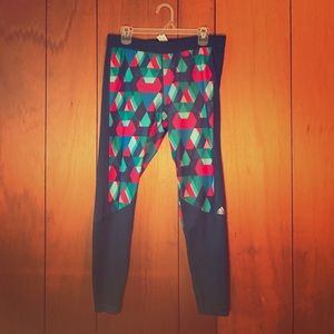 *RESERVED* Adidas climalite geometric leggings