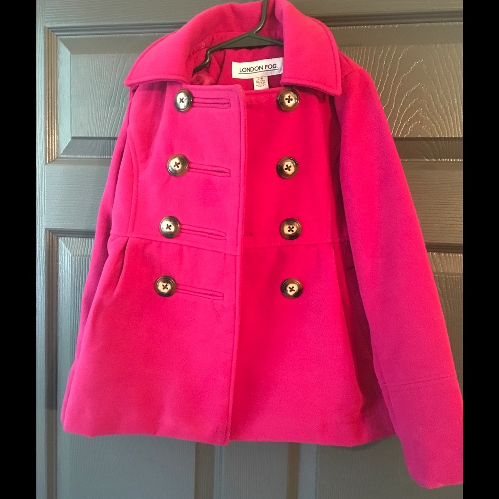 Girls London Fog Lined Jacket Size 7/8