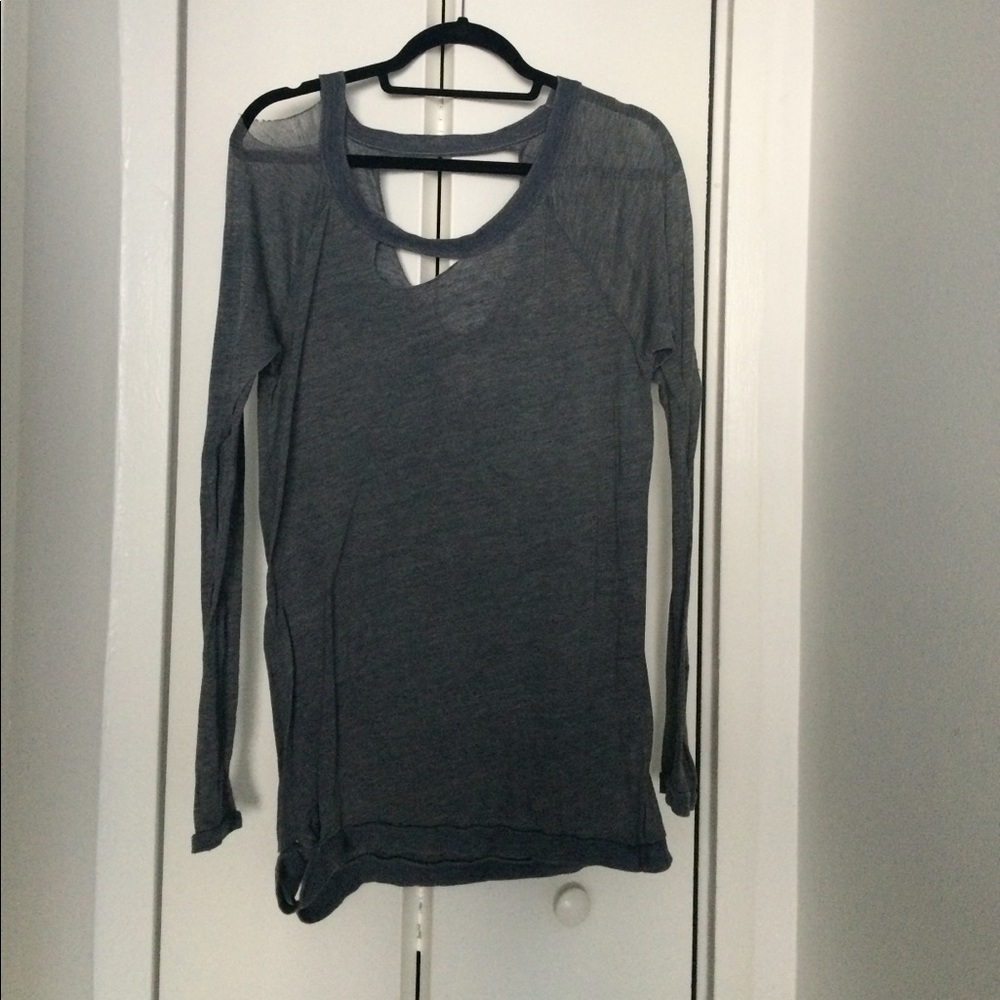 Chaser long sleeve deconstructed tee