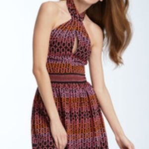Trina Turk Halter Dress Size 6 worn once!