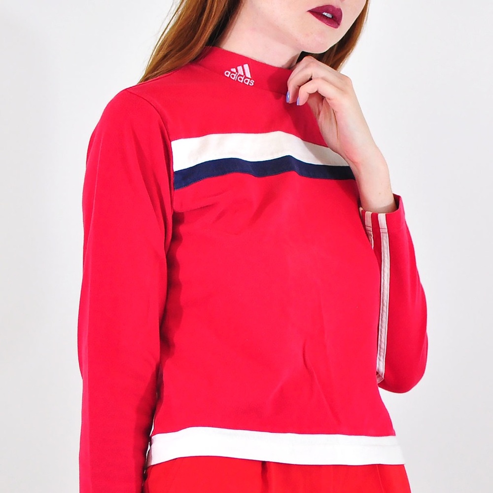 SOLD Adidas 2000 Olympics Long Sleeve in Red