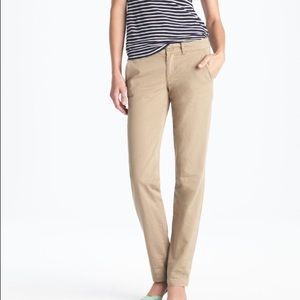 J.CREW Waverly Chino City Fit