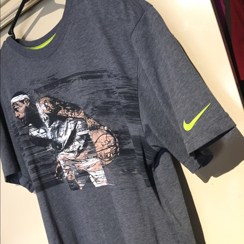 Nike Dri-Fit tee with Lebron James King James Logo