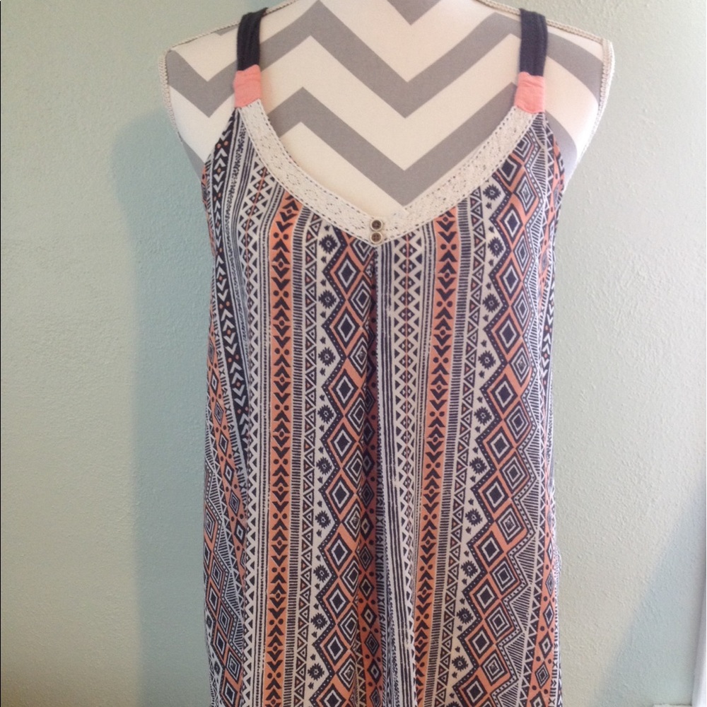 Aztec Racerback Flowy Tank