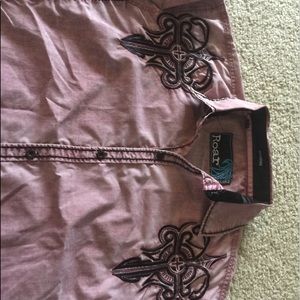 Men's ROAR shirt XXXL burgundy