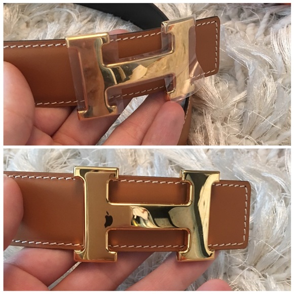 NWB Auth Hermes Constance Gold H Belt Kit 75 - Picture 5 of 8