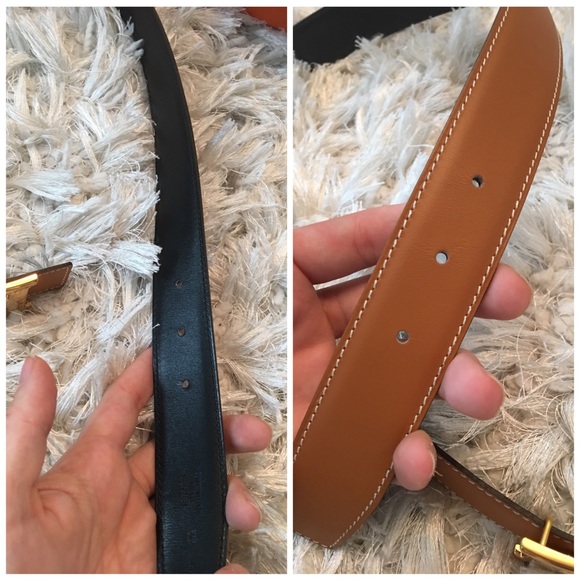 NWB Auth Hermes Constance Gold H Belt Kit 75 - Picture 6 of 8