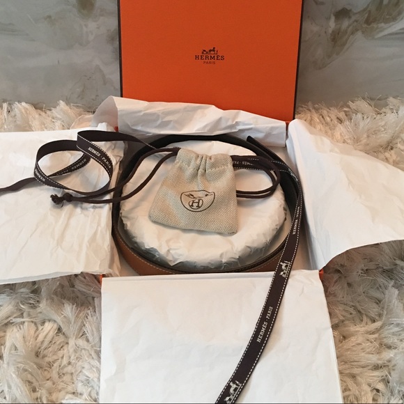 NWB Auth Hermes Constance Gold H Belt Kit 75 - Picture 8 of 8