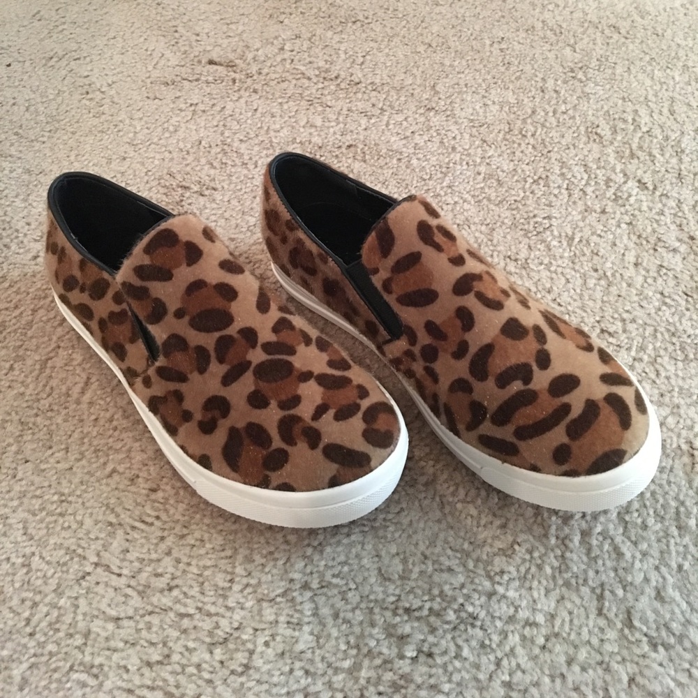 Leopard skate sneakers