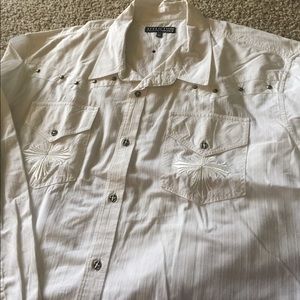 Men's AFFLICTION XXXL button down