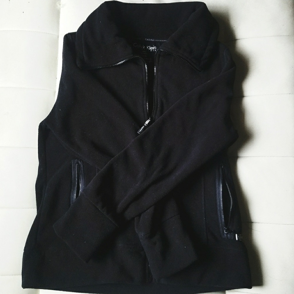 NWOT Calvin Klein Performance Fleece Zip-Up Jacket