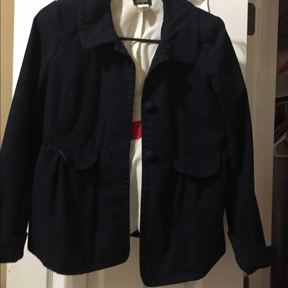 Navy J Crew Blazer