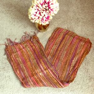 Gypsy souled Colorful Fringe Scarf