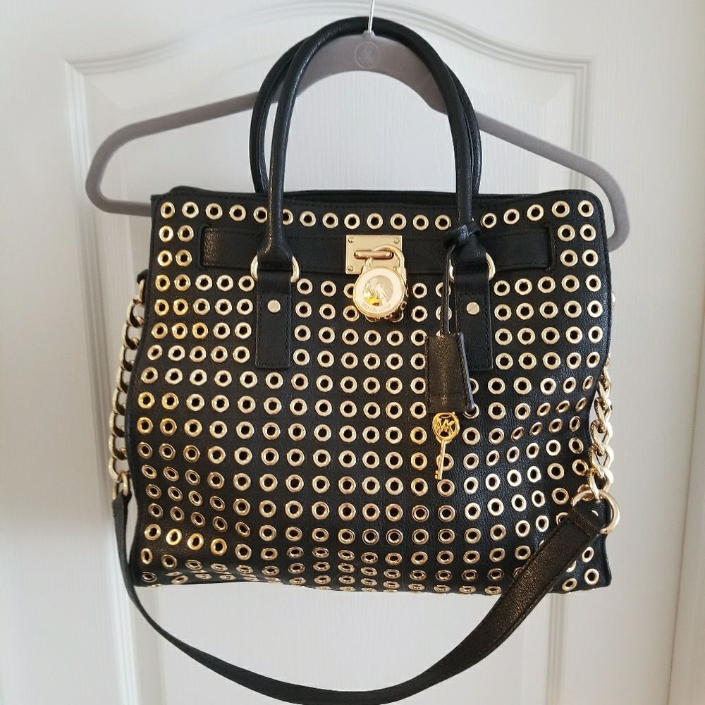 **SOLD**Michael Kors Hamilton Grommet Tote
