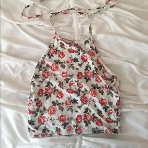 Reversible halter top