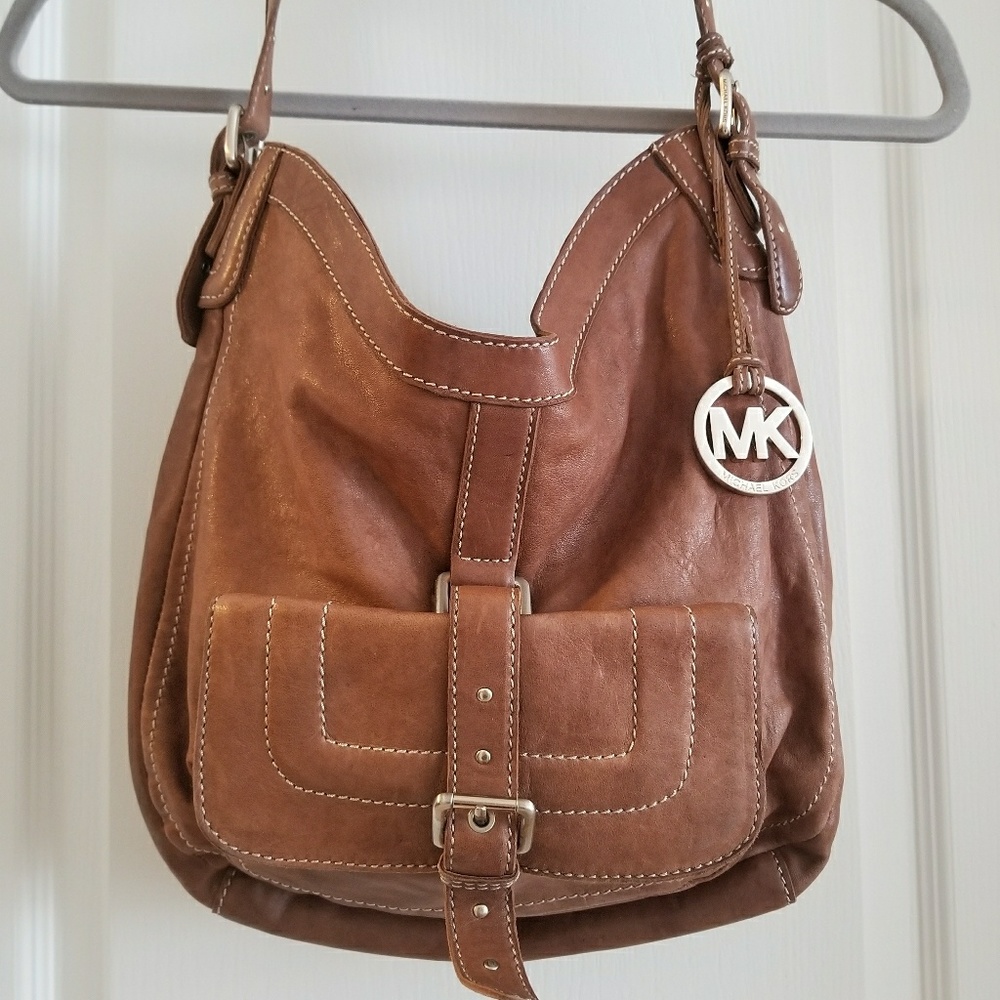 **SOLD**Butter soft brown Michael Kors  hobo bag