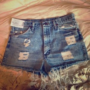 Denim shorts from urban outfitters