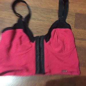 hot pink & black kensie bralette!