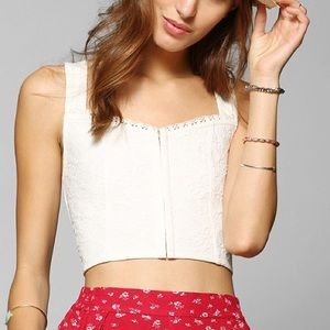 Kimchi Blue Bonita Bustier top | UO