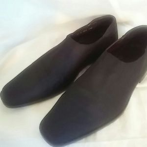 Donald J Pliner Nordstrom canvas / leather loafer