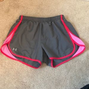 UA running shorts