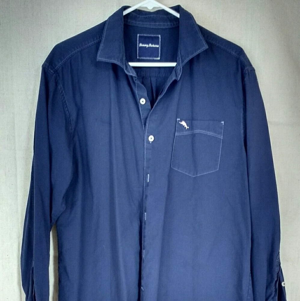 NWOT Tommy Bahama Silk Blend Button Up