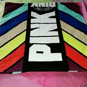 PINK beach towel