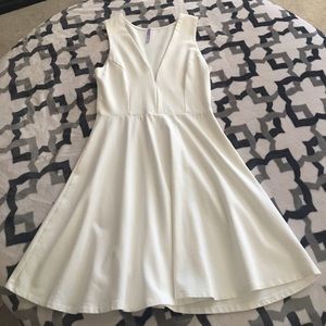 White summer dress