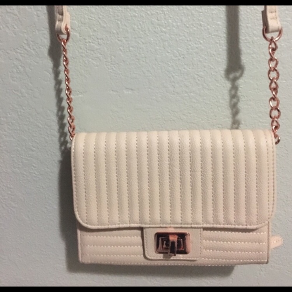 Rose Gold Crossbody Clutch