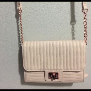 Rose Gold Crossbody Clutch