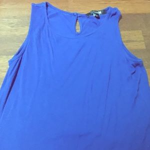 forever21 sleeveless blue top! NWOT!