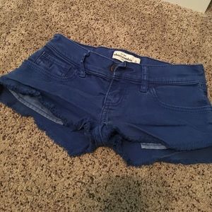 Blue shorts size 10