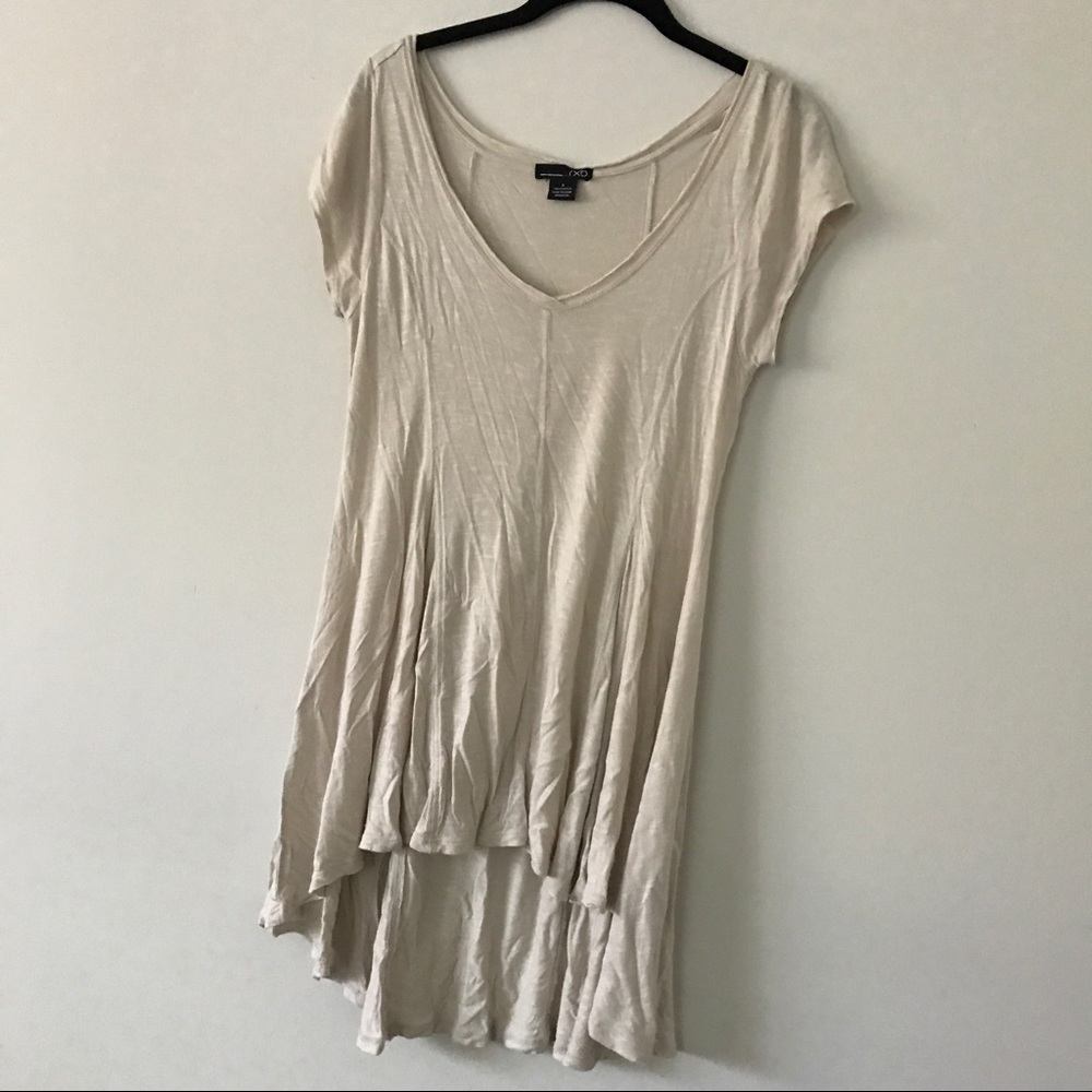 Tan Tunic/High-Low Shirt