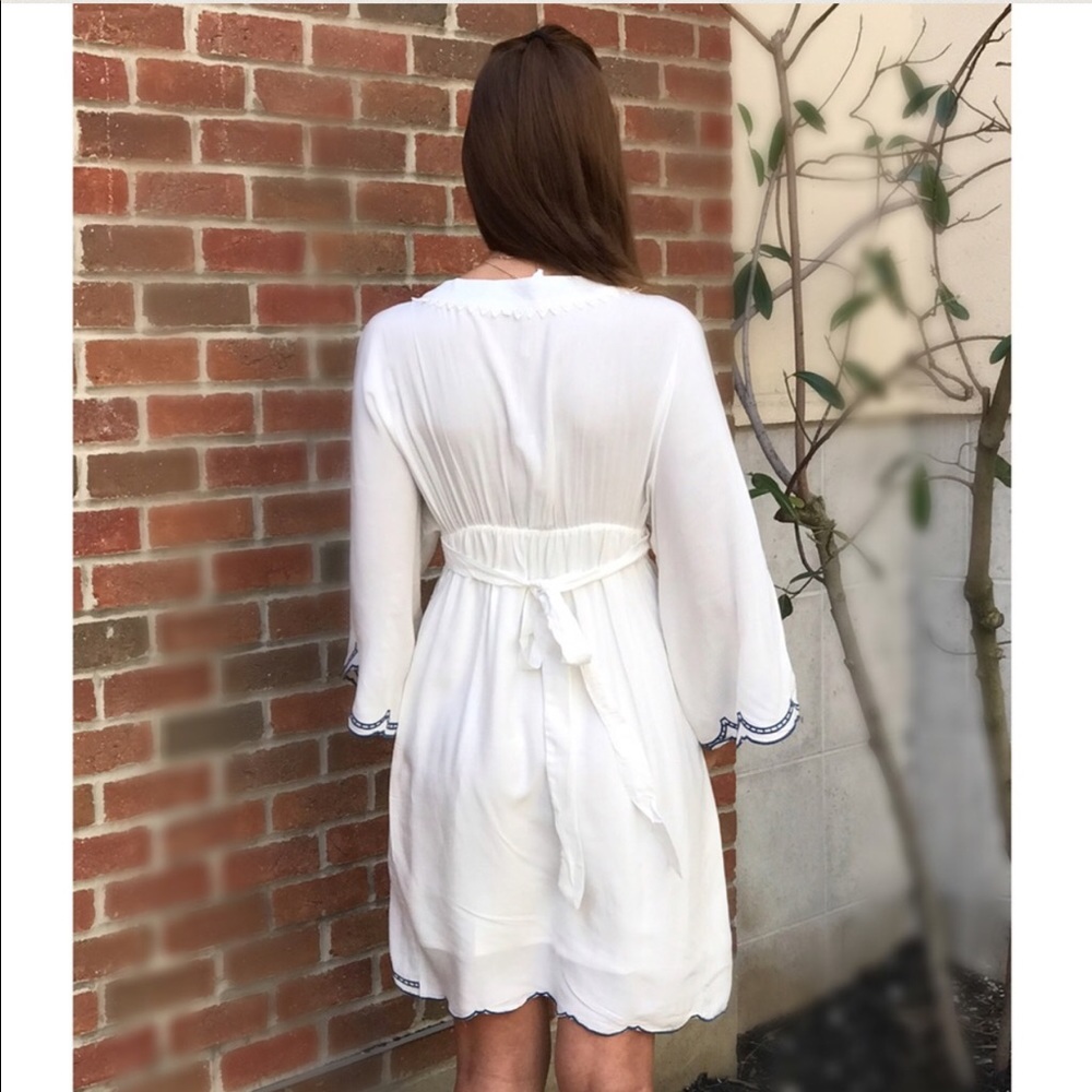 LAST ONE! Embroidered Empire Dress - Picture 3 of 3