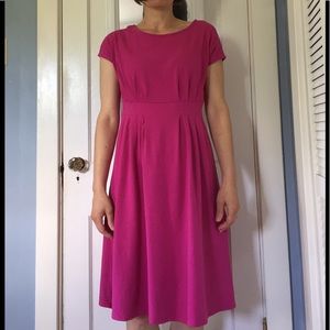 Pink lands end dress