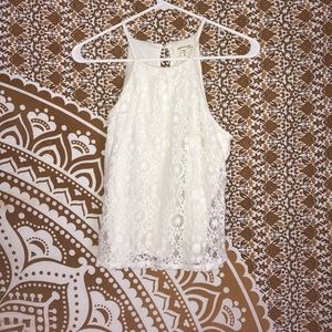 Women's White Tank Top